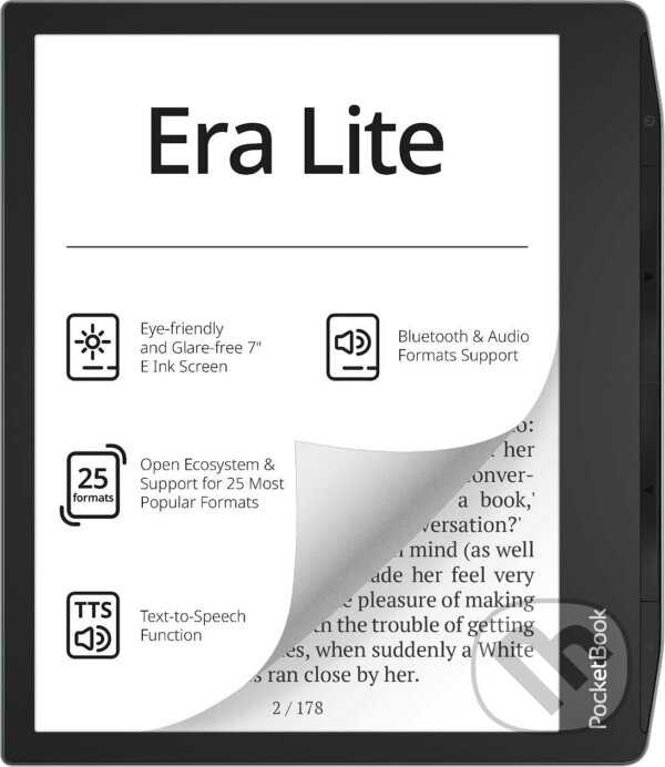POCKETBOOK 700 Era Lite - Stone Green (Pocket Books). Pocket Books, 2026