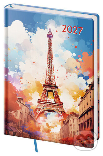 Denní diář 2027 Helma A5 Vario Lyra Paris