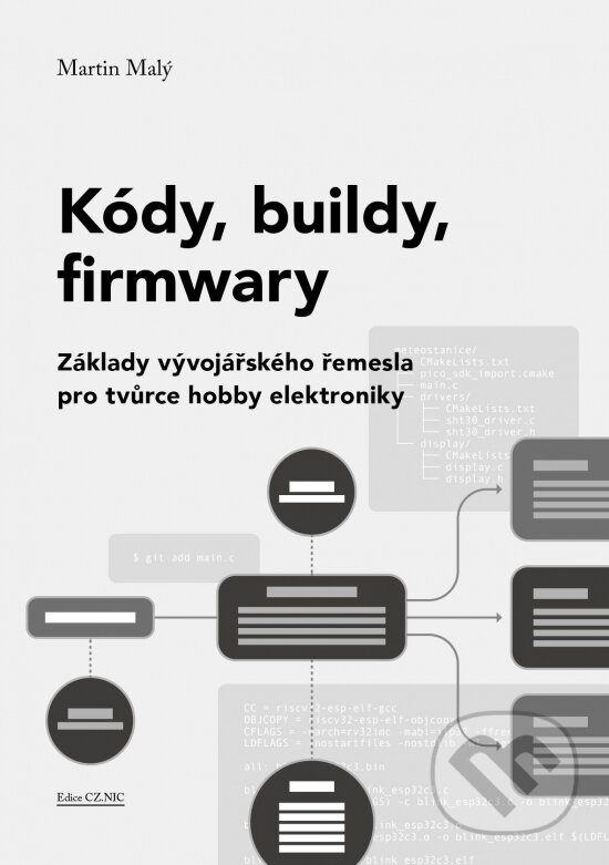 Kniha: Kódy, buildy, firmwary (Martin Malý). CZ.NIC, 2026