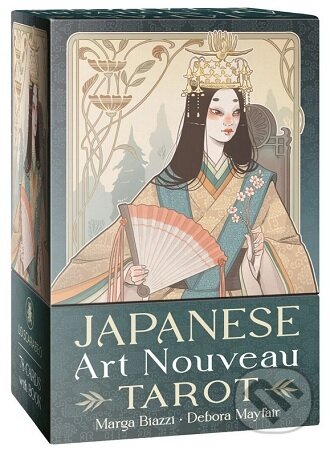 Japanese Art Nouveau Tarot (78 cards with Book) - Debora Mayfai - kniha z kategorie Veštenie z kariet