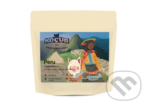 Kávy a čaje: Peru Querofinca 250g (Kocúr). Kocúr, 2026