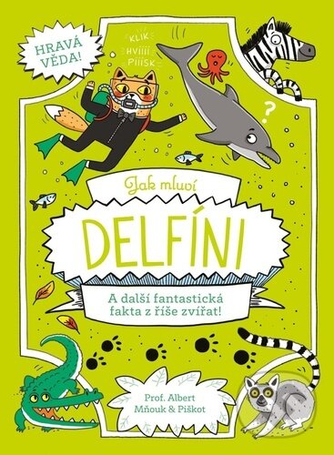 Kniha: Jak mluví delfíni (William Potter a Richard Watson). Extra Publishing, 2026
