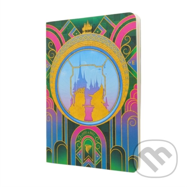 Paperblanks - zošit Ozmopolitan Notebook (A5, štvorčekovaný, mäkké dosky)