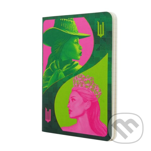 Paperblanks - zošit Pink Goes Good with Green (A6, linajkovaný, mäkké dosky)