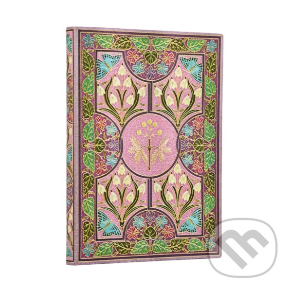 Paperblanks - zápisník Mimosa (midi, čistý, mäkké dosky, elastické zatváranie)