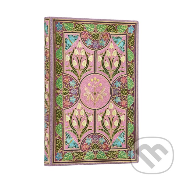 Paperblanks - zápisník Mimosa (mini, linajkovaný, mäkké dosky, elastické zatváranie)