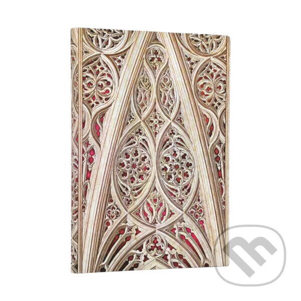 Paperblanks - zápisník Vault of the Milan Cathedral (Burgundy)