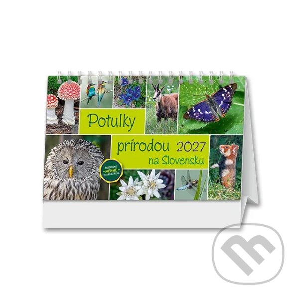 Stolový kalendár Potulky prírodou na Slovensku 2027,Stolový kalendár Potulky prírodou na Slovensku 2027