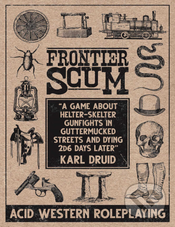 Kniha: Frontier Scum - Core Rulebook (Free League Publishing). Free League Publishing