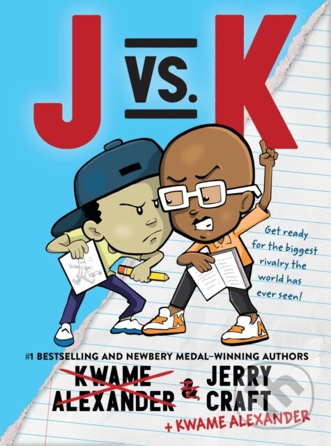 Kniha: J vs. K (Kwame Alexander). Little, Brown Young Readers, 2025