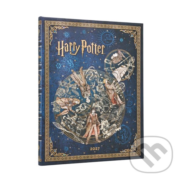 Paperblanks - 12-mesačný týždenný diár Legends of Hogwarts Diary 2027,Paperblanks - 12-mesačný týždenný diár Legends of Hogwarts Diary 2027