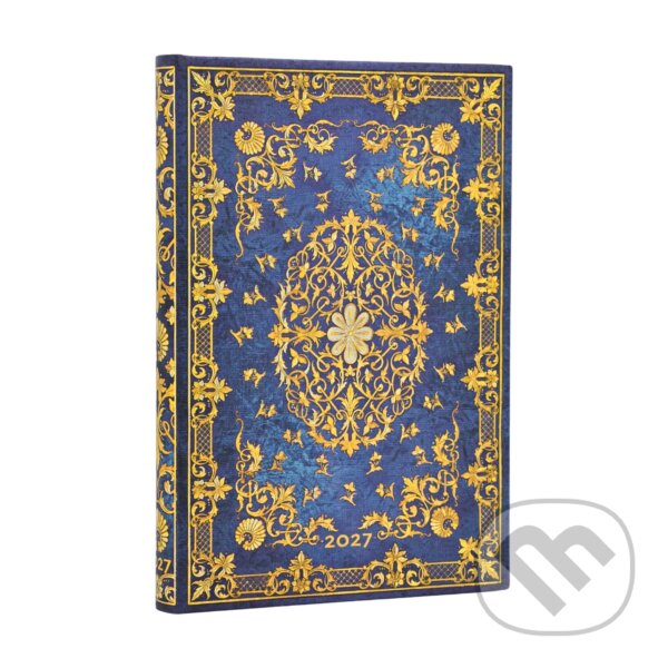 Paperblanks - 12-mesačný týždenný diár Silk Sky 2027,Paperblanks - 12-mesačný týždenný diár Silk Sky 2027