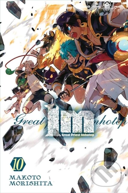 Kniha: Im: Great Priest Imhotep, Vol. 10 (Amanda Haley, Rochelle Gancio a Makoto Morishita). Yen Press, 2021