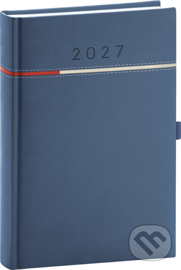 NOTIQUE Denný diár Tomy 2027 (modro-červený) (Notique). Notique, 2026
