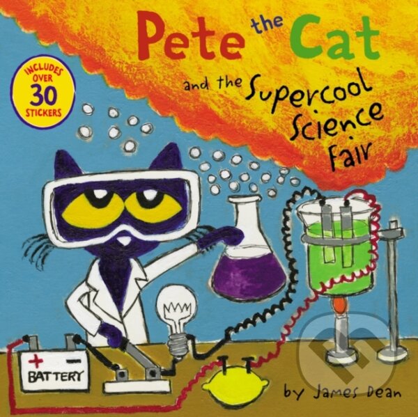 Kniha: Pete the Cat and the Supercool Science Fair (James Dean a Kimberly Dean). HarperCollins, 2019