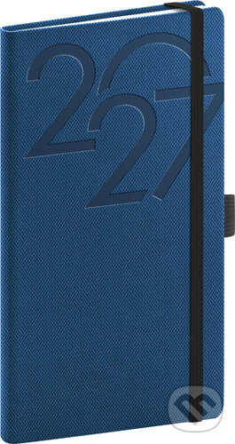 NOTIQUE Vreckový diár Ajax 2027 (modrý) (Notique). Notique, 2026