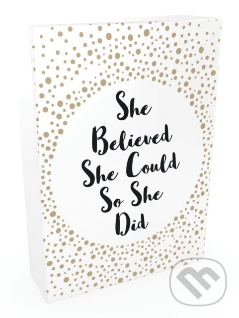 Kniha: She Believed She Could So She Did (Summersdale Publishers). Summersdale, 2020