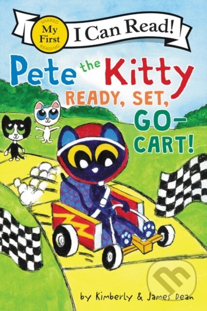 Kniha: Pete the Kitty: Ready, Set, Go-Cart! (James Dean a Kimberly Dean). HarperCollins, 2021