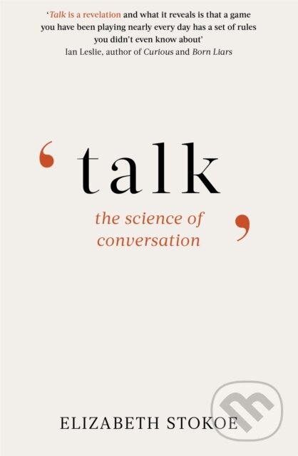 Kniha: Talk (Elizabeth Stokoe). Robinson, 2020