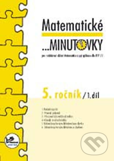 Levně Matematické minutovky pro 5. ročník / 1. díl - Josef Molnár - kniha z kategorie 2. stupeň