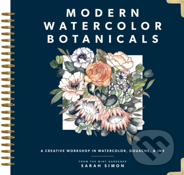 Kniha: Modern Watercolor Botanicals (Sarah Simon). Random House, 2019