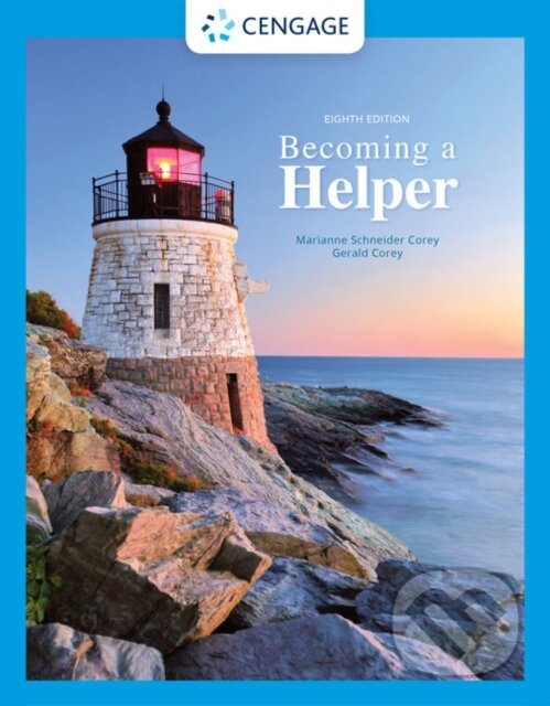 Kniha: Becoming a Helper (Gerald Corey a Marianne Corey). Brooks/Cole, 2020