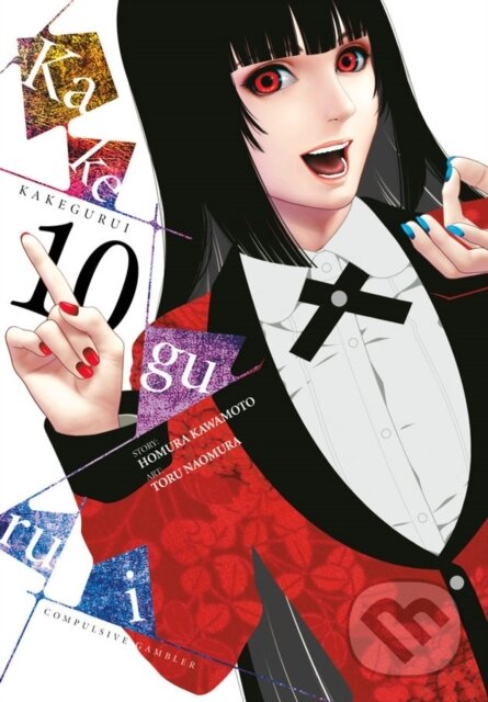 Kniha: Kakegurui - Compulsive Gambler -, Vol. 10 (Anthony Quintessenza, Toru Naomura, Kevin Gifford a Homura Kawamoto). Yen Press, 2019