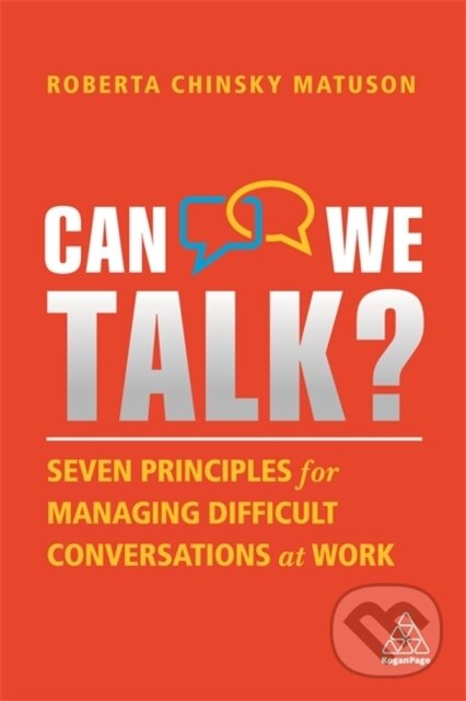 Kniha: Can We Talk? (Roberta Chinsky Matuson). Kogan Page, 2021
