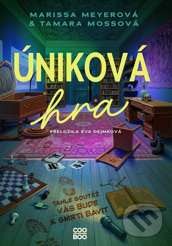 Kniha: Úniková hra (Marissa Meyerová). CooBoo SK, 2026