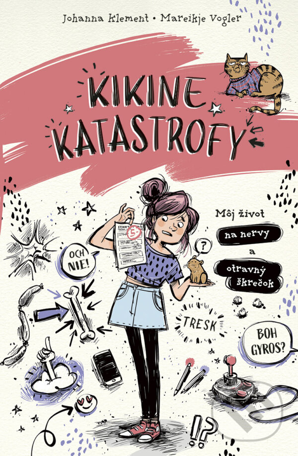 E-kniha: Kikine katastrofy 2: Môj život na nervy a otravný škrečok (Johanna Klement a Mareikje Vogler). Ikar, 2026