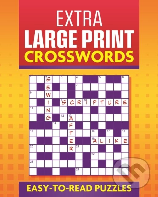 Kniha: Extra Large Print Crosswords (Eric Saunders). Arcturus, 2025