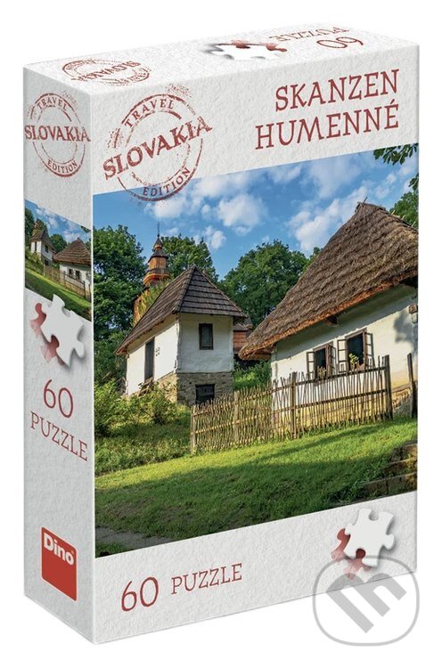 Puzzle: Puzzle 60 Skanzen Humenné (Dino). Dino, 2026