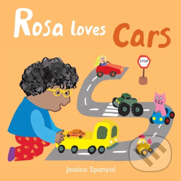 Kniha: Rosa Loves Cars (Jessica Spanyol). Childs Play, 2018