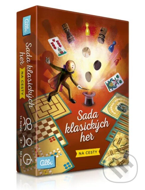 Spoločenská hra: Cestovní sada klaických her (Albi). Albi, 2026