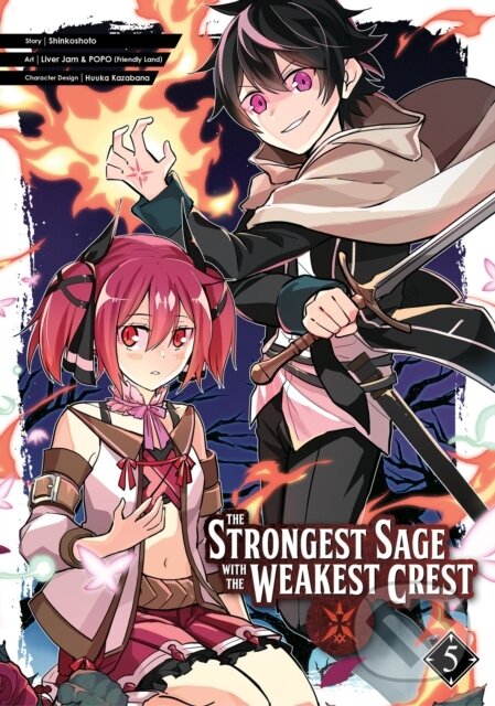 Kniha: The Strongest Sage with the Weakest Crest 5 (Shinkoshoto). Square Enix, 2021