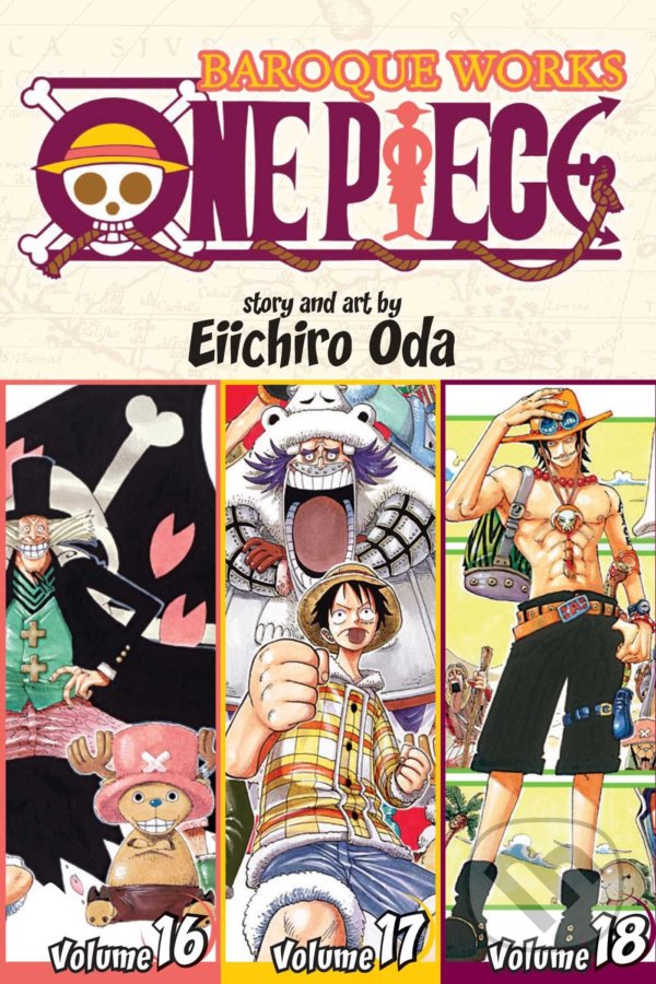 Levně One Piece Baroque Works (Volumes 16, 17 & 18) - Eiichiro Oda - kniha z kategorie Komiksy