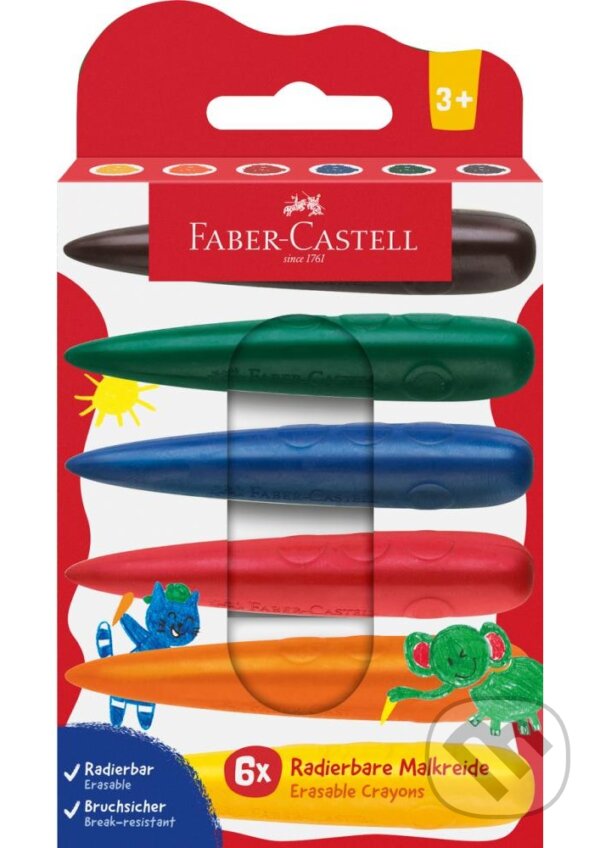 Pastelky plastové do dlane (3+) (Faber-Castell). Faber-Castell