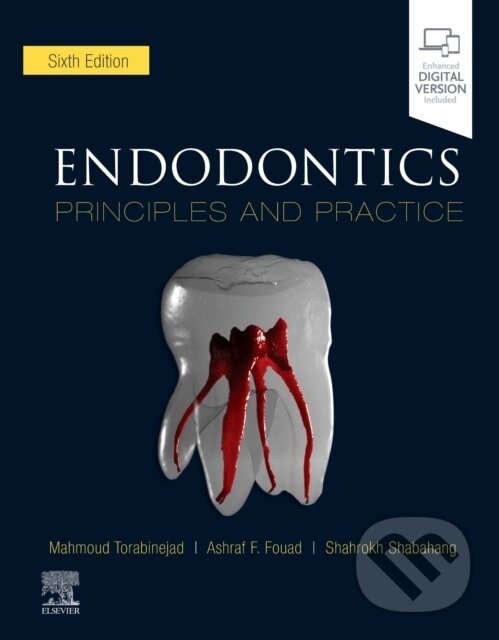 Kniha: Endodontics (Ashraf F., DDS, MS Fouad, Shahrokh, MS, PhD Shabahang, Mahmoud, DMD, MSD a PhD Torabinejad). Elsevier Science, 2020