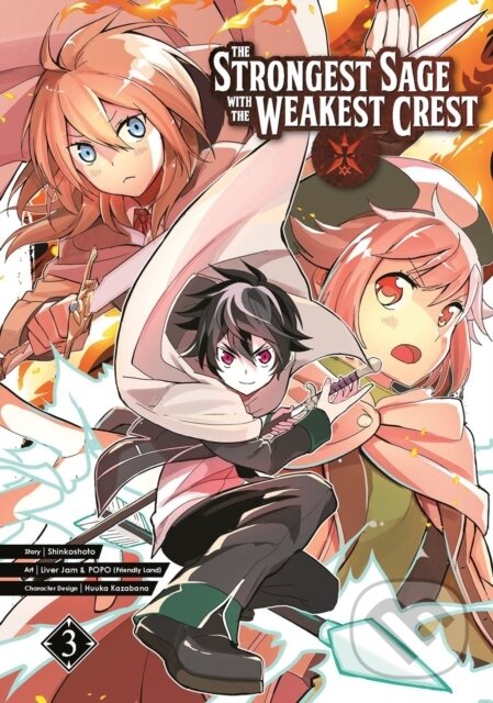 Kniha: The Strongest Sage with the Weakest Crest 3 (Shinkoshoto). Square Enix, 2021