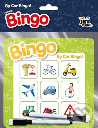 Spoločenská hra: Bingo na cesty: Do auta (Jiří Models). Jiří Models, 2026