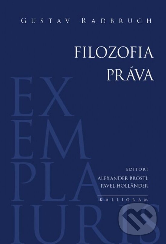 Kniha: Filozofia práva (Gustav Radbruch). Absynt, 2026