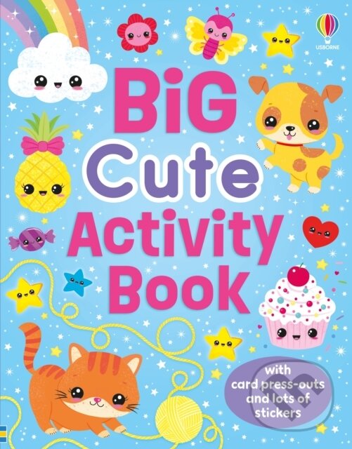 Kniha: Big Cute Activity Book (Kirsteen Robson). Usborne, 2026