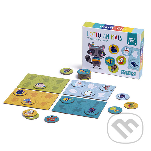 Spoločenská hra: Lotto zvierat (EUREKA). EUREKA, 2026