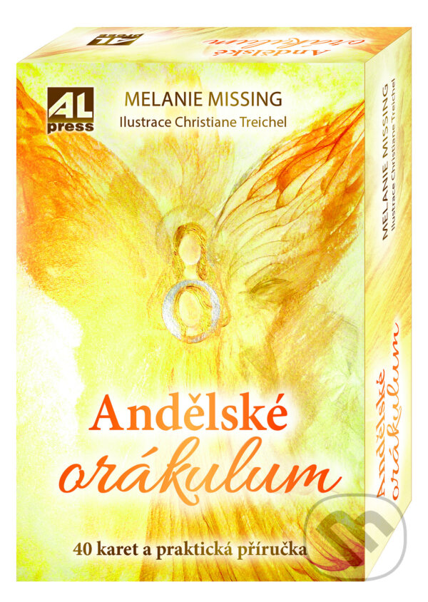 Kniha: Andělské orákulum (Melanie Missing). Alpress, 2026