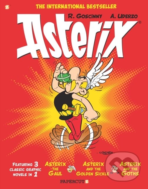 Kniha: Asterix Omnibus Vol. 1 (Albert Uderzo a René Goscinny). Papercutz, 2020