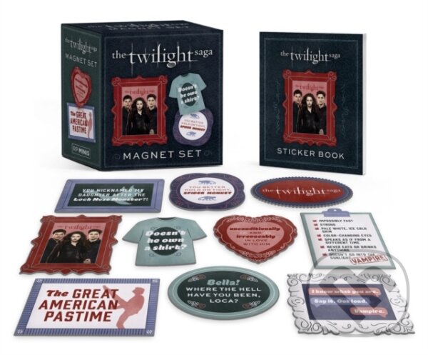 Kniha: The Twilight Saga Magnet Set (Running Press). Running, 2026