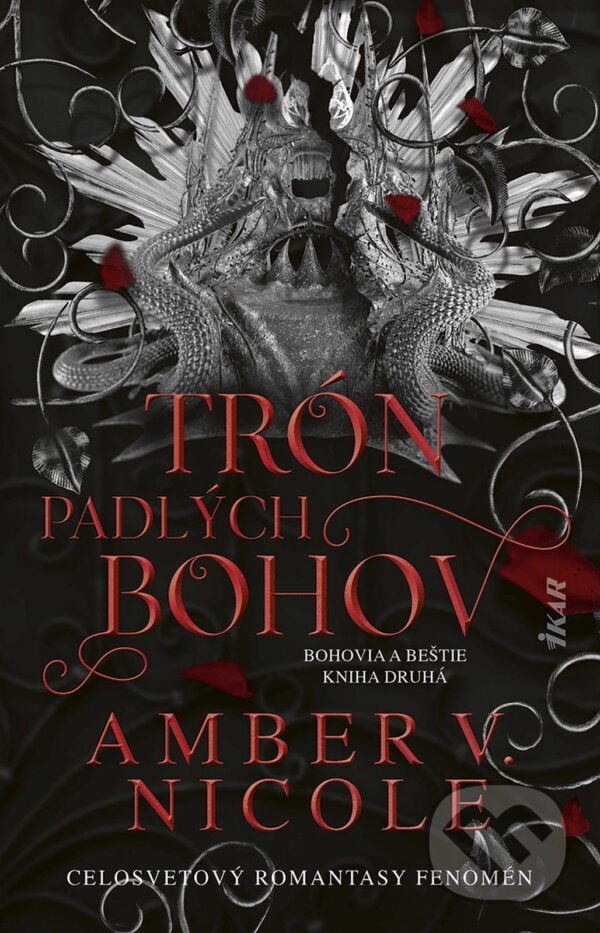 E-kniha: Trón padlých bohov (Nicole V. Amber). Ikar, 2026
