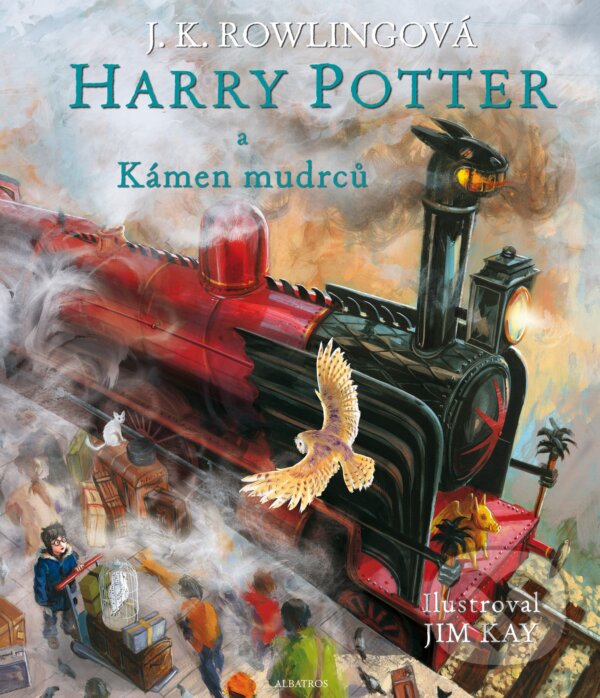 Harry Potter a Kámen mudrců - J.K. Rowling, Jim Kay (ilustrátor), Albatros CZ, 2018