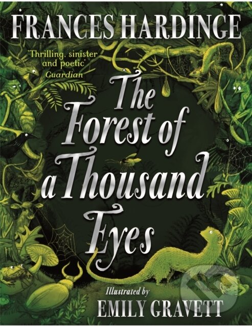 Kniha: The Forest of a Thousand Eyes (Frances Hardinge). Two Hoots, 2026