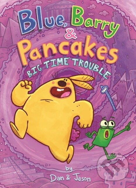 Kniha: Blue, Barry & Pancakes 5 (Dan & Jason, Jason Patterson a Dan Abdo). First Second, 2023